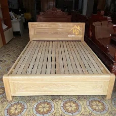 Thanh Lý Giường Gỗ Sồi Hiện Đại