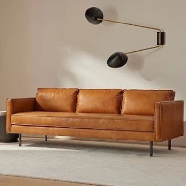 Thanh Lý Bộ Sofa Băng Da mới 99%