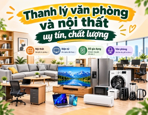 Thanh Lý Văn Phòng Và Nội Thất Tại TPHCM Nhanh Chóng, Giá Tốt