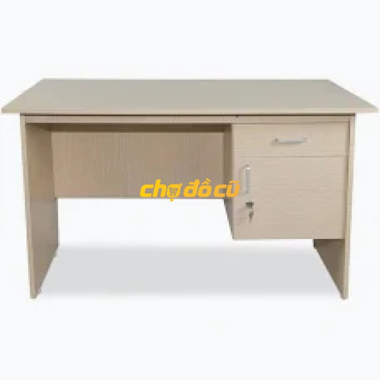 Thanh Lý Bàn Làm Việc Văn Phòng Liền Tủ Nhỏ