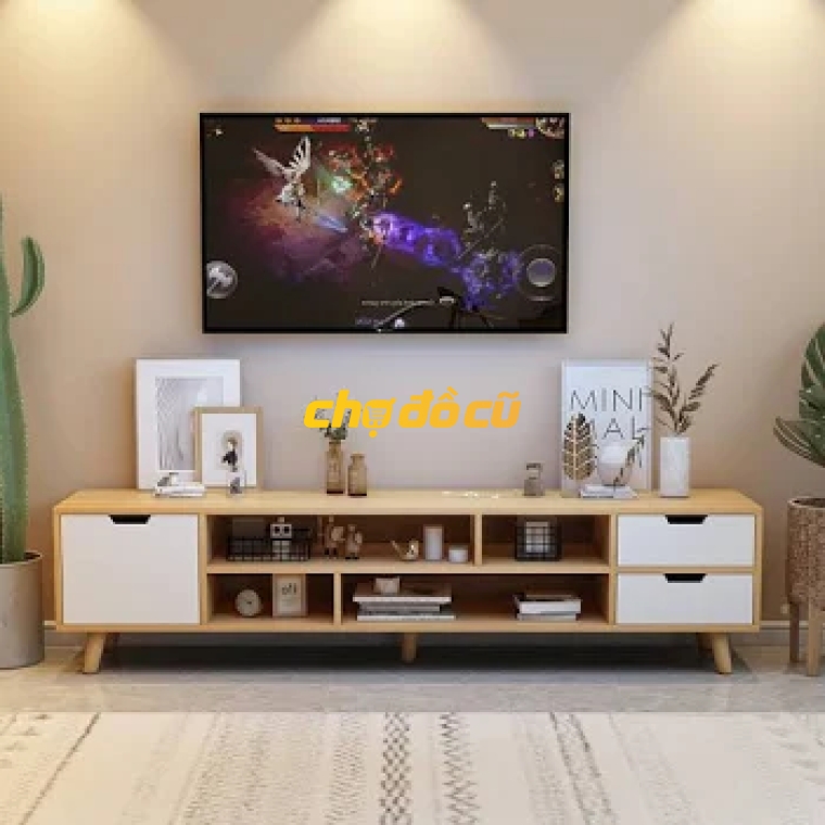 Thanh Lý  Kệ Tivi Phòng Khách Gỗ Tốt Giá Rẻ