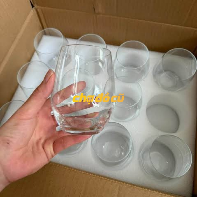Thanh Lý  Bộ Ly Thủy Tinh 12 Cái Giá Rẻ