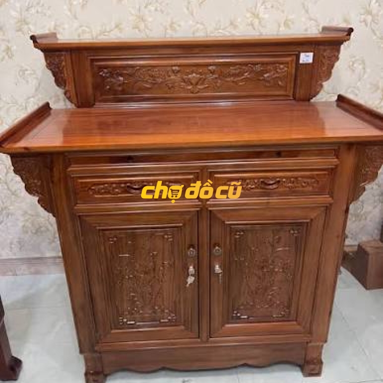 Thanh Lý  Tủ Thờ Gỗ Tràm Cỏ
